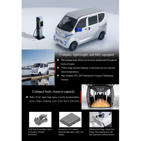 Wuling G050 Electric Cargo EEC COC RHD Mini Van
