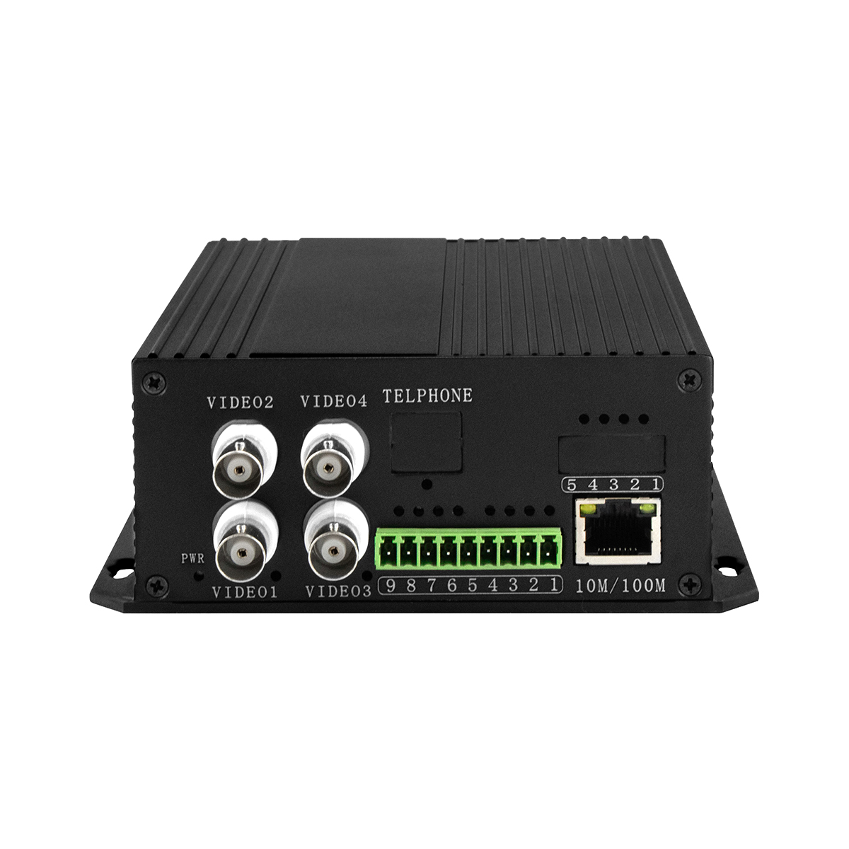 4 канала CCTV аналоговый видео на оптический преобразователь NTSC/PAL/SECAM совместимый