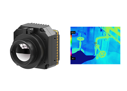 384x288 Resolution 12μm Pixel Pitch LWIR Thermal Camera Module with Shutterless Design