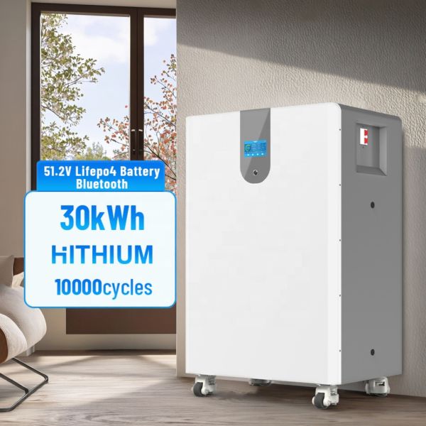 51.2V 5-50kWh LiFePO4 Solar Storage Battery System with Hybrid Grid for Home Energy Storage