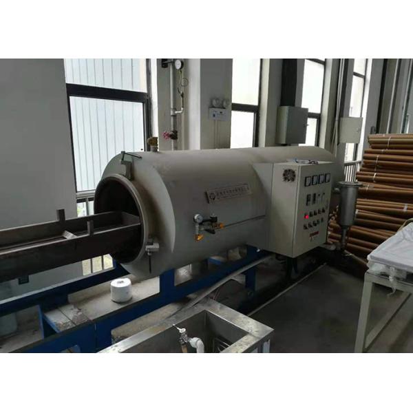 SUS 304 Fluidized Bed Large Vacuum Furnace Thermal Round Shape