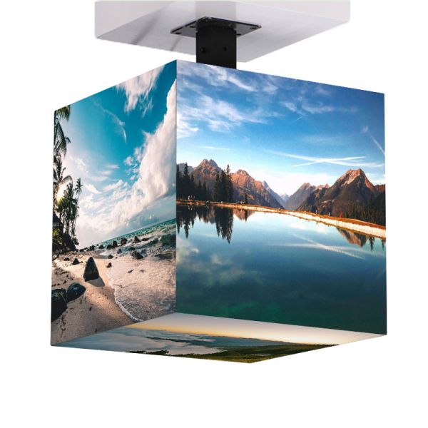 3D Immersive Interaction LED Time Tunnel Screen Curved Micro LED Display