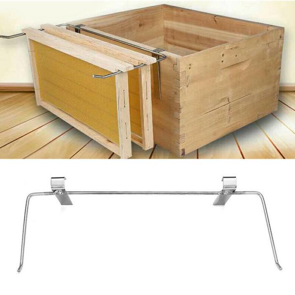 Stainless Steel Beekeeping Tools 46*6*2.6cm 38*6*2.6cm Bee Hive Frame holder