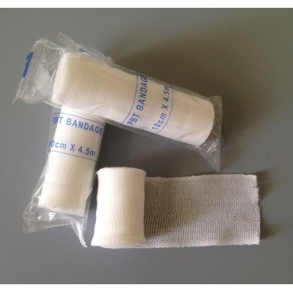 Color White Disposable PBT Bandage Roll 5cm*4.5 Cm 7.5cm*4.5 Cm 10cm*4.5 Cm