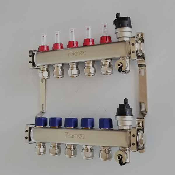 Stainless Steel Underfloor Heating Manifolds Manufacturers from China