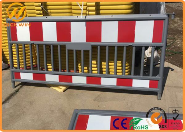 European Standard Road Safety 2000mm Plastic Traffic Barrier / Plastic Safety Barricade