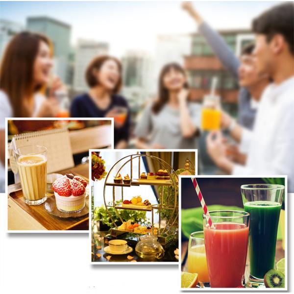 7.75in Party Durable Paper Drinking Straws Colorful Biodegradable Straws For Hot Drinks