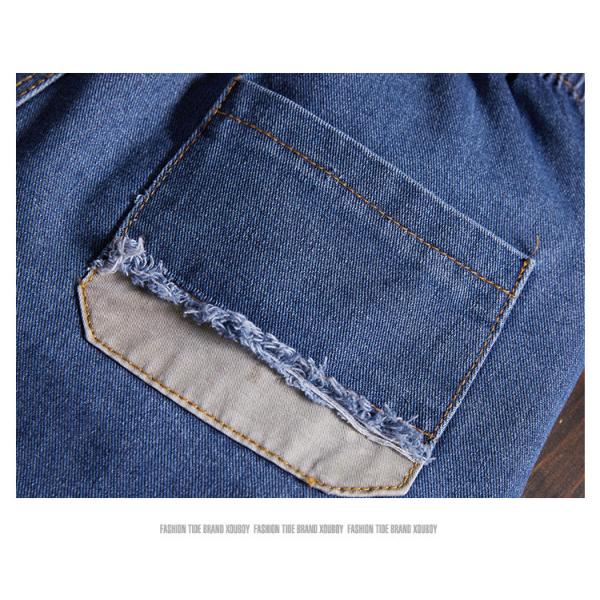 El vintage del ODM del OEM lava los pantalones cortos ligeros del cargo de los hombres apenados de los vaqueros para el verano