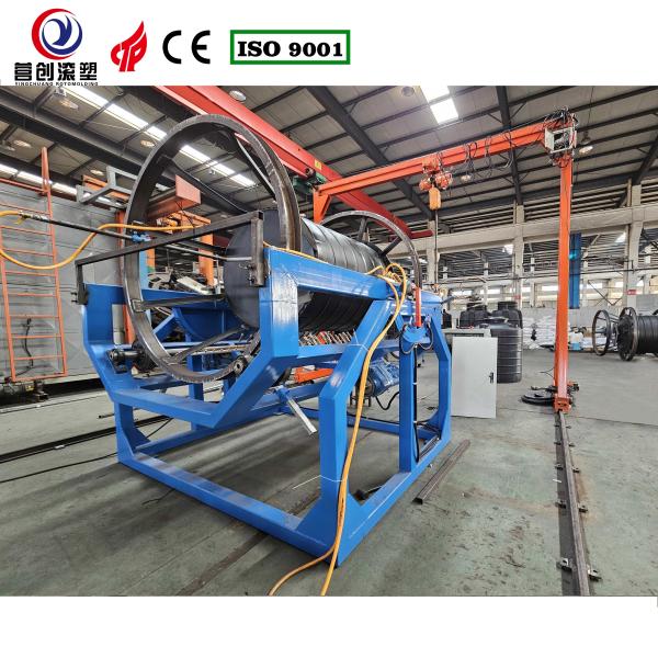 Máquina rotativa de moldagem de rock n roll com controlo Delta PLC