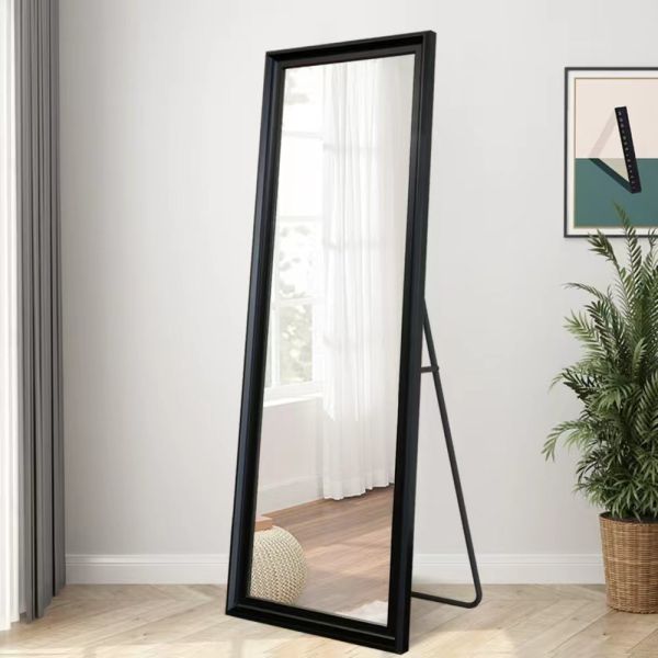 Perimeter Satin LED Border Mirror , Rectangle / Square LED Illuminated Bathroom Mirror