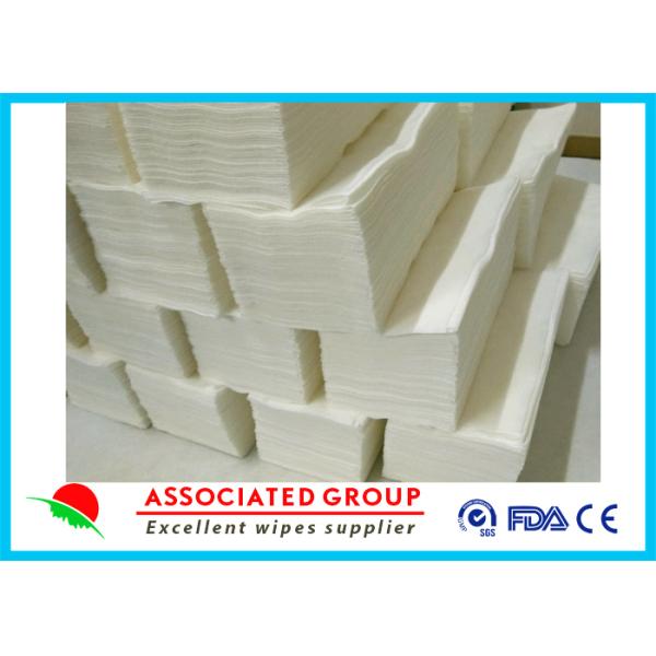 Забота младенца устранимый сухой обтирает, сухой младенец обтирает устранимый Nonwoven Spunlace сетки