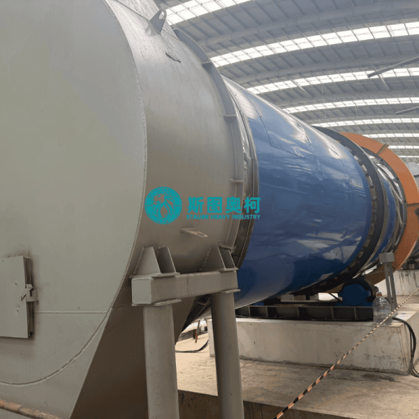 Pollution-free indirect rotary drum dryer with PLC control and 30TPD-2500TPD capacity for gold ore processing