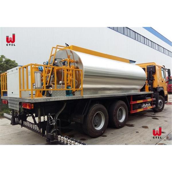 Тележка тележки 16t раздатчика асфальта евро 4 нагревая распыляя