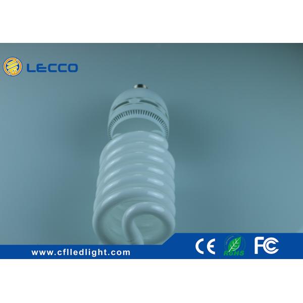 Half Spiral Light Bulbs 125W , High Lumen Cfl Bulbs E27 For Industrial