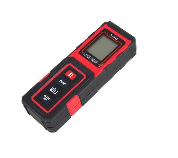 Compact Design Mini Portable IP54 Waterproof 0.3- 40m Laser Distance Meter For Engineering Measurement And Indoor Design