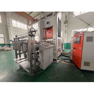 LK-T80 Aluminum Foil Container Machine with H-Type Structure for 12000pcs/hour High Precised Steel Stability