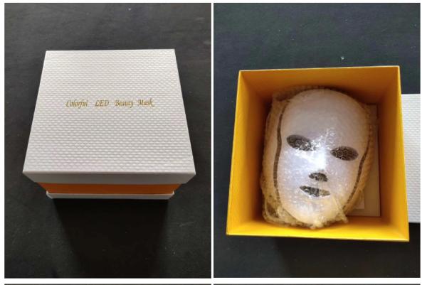 ABS OEM ODM Facial LED Mask Skin Wrinkle Removal