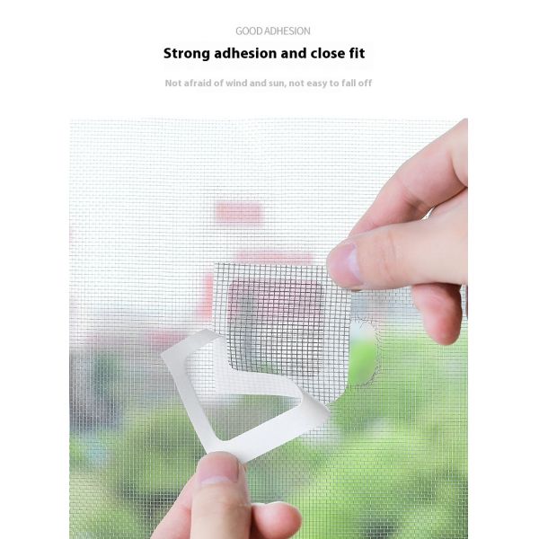 Self-Adhesive Household Anti-Mosquito Screen Window Repair Patch Drain Outlet Screen Patching Subsidy Adhesive Paper & Film