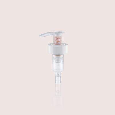 JY302 Spring Outside Plastic Down Locking Plastic Liquid Soap Dispenser Pump For Shampoo And Hair Condition