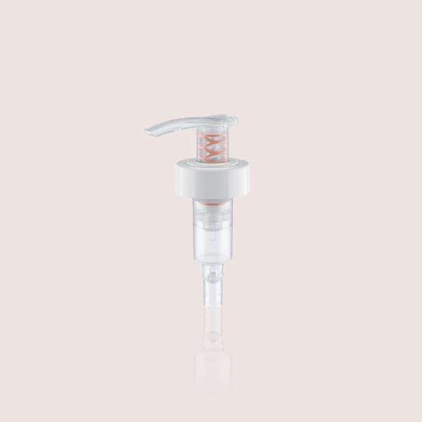 JY302 Spring Outside Plastic Down Locking Plastic Liquid Soap Dispenser Pump For Shampoo And Hair Condition