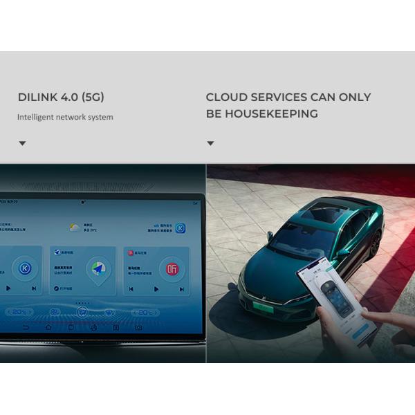 High Configuration BYD Han Electric Car EV 4 Door 5 Seat Sedan