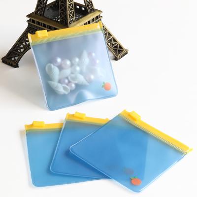 Sacs en PVC à fermeture à glissière écologiques pour l'emballage de bijoux et solution durable