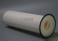 Cartouche filtrante matérielle d'écoulement de pp haute 1um - filtration 100um évaluant le rendement élevé