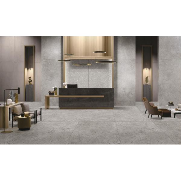 Grey Full Matt Surface 1200x2400 Living Room Porcelain Floor Tile