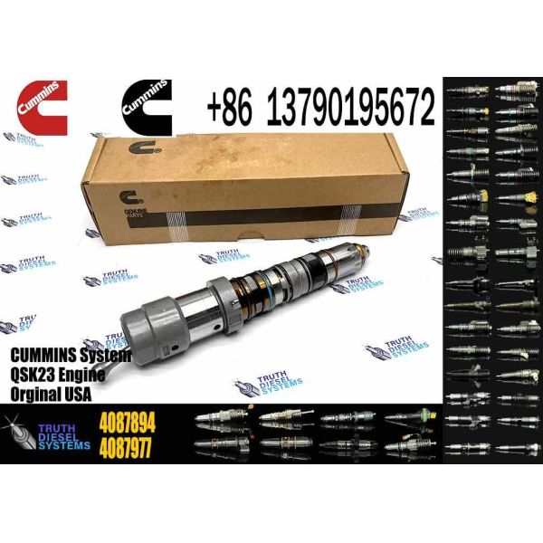 Aftermarket Fuel Injector 4088431 4087889 4076533 for Cuummiins QSK23 QSK19 Diesel Engine Diesel Engine Parts