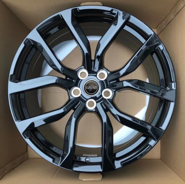 Land Rover 20 21 22in Replica Wheels Black Aluminum Alloy rims 5x108