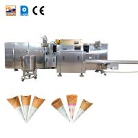 55 plats de cuisson roulent la structure métallique de Sugar Cone Making Machine Sturdy