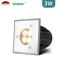 Lumières souterraines SMD3030 SS316L de la plaza LED de pelouse de verre trempé