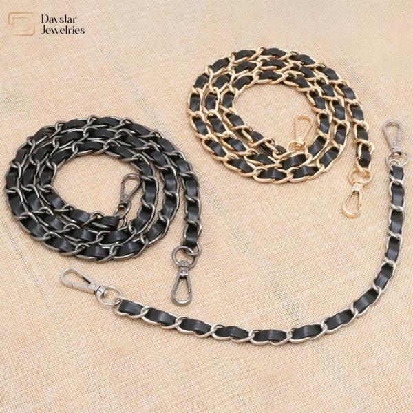 Ремень цепи портмона сумки сумки Diy, цепь тела металла взаимная с пряжкой