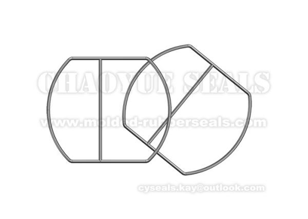 EPDM Rubber Gasket Washer Seal Acid Resistance For Industrial Equipment