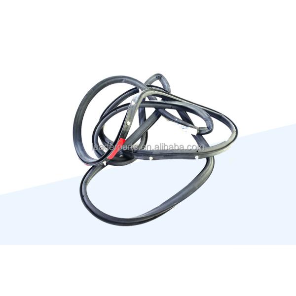 DustProof Safe Stable Clip Channel System Rubber Abrasion Resistant Coating Front Door Seal Strip for Auto Truck Door
