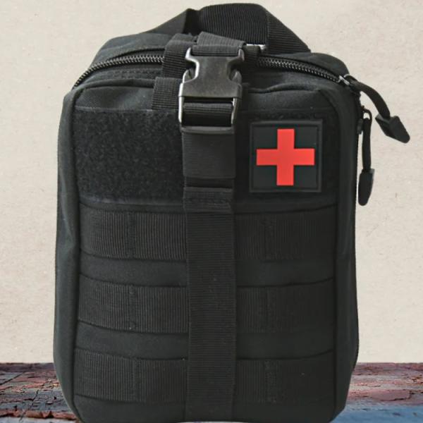 socorros exteriores Kit Combat Individual Tactical Bag do saco da emergência médica de 600D Oxford primeiros