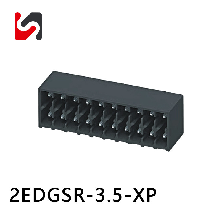 KF2EDGSR-3.5 300V 3.5mm Двойной ряд Феникс подключаемый терминал блок мужской