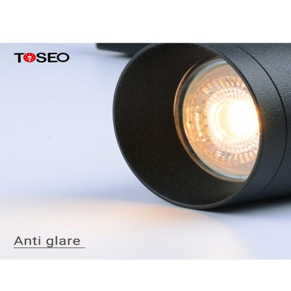 GU10 Surface Mounted Downlight Adjustable Aluminium Triple Head Rotatable Spotlight