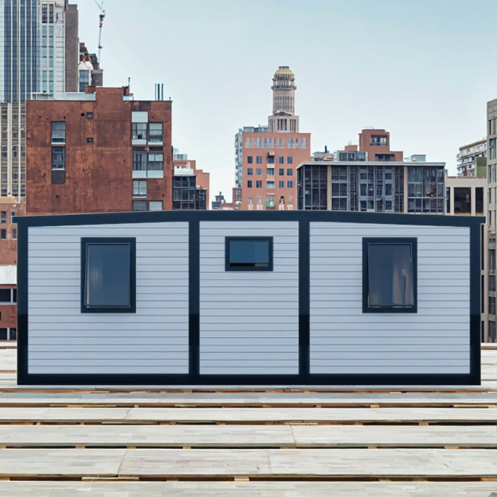 Steel Modified Shipping Container House Flat Pack Container for Office Living Room Workshop Use Potable House