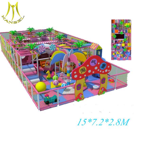 Hansel  2018 factory supply soft play fun house kids indoor play equipment for sale
