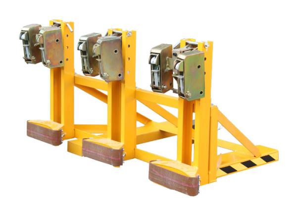 Capacidade automática montada empilhadeira 1500Kg de três cilindros do Eagle-aperto dobro do grabber do cilindro da Borracha-correia de DG1500B