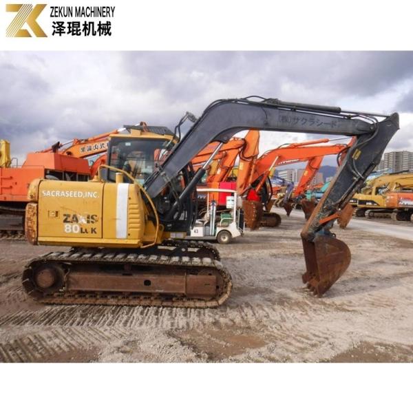 Válvula hidráulica original usada no Japão Mini 8 toneladas Hitachi 80 Excavator ZX80 em para o seu