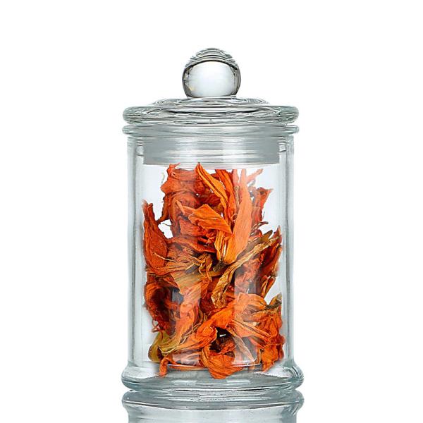 frascos de vidro da boca larga do Borosilicate do armazenamento da especiaria 2500ml