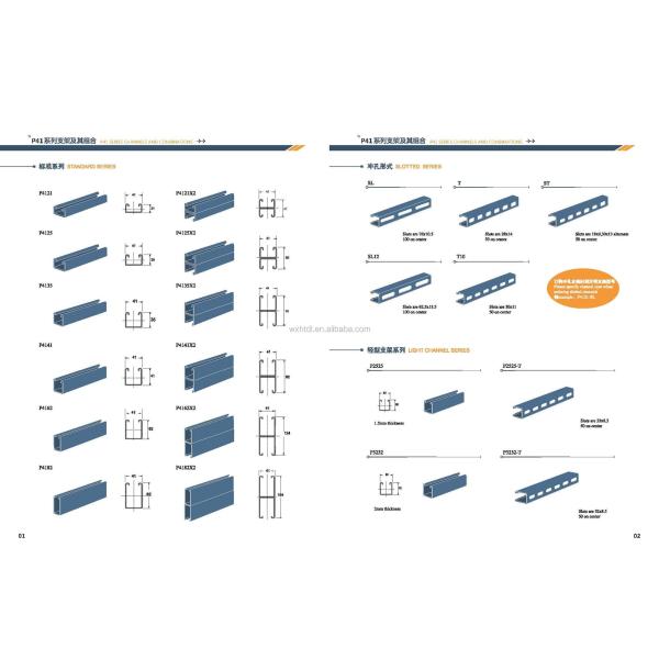 10 Ft 6 Ft  4ft Strut Slotted Channel