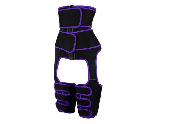 As correias do laço de Purple Two do instrutor da extremidade da coxa da cintura incham-se e o ajustador MHW100024PU da coxa