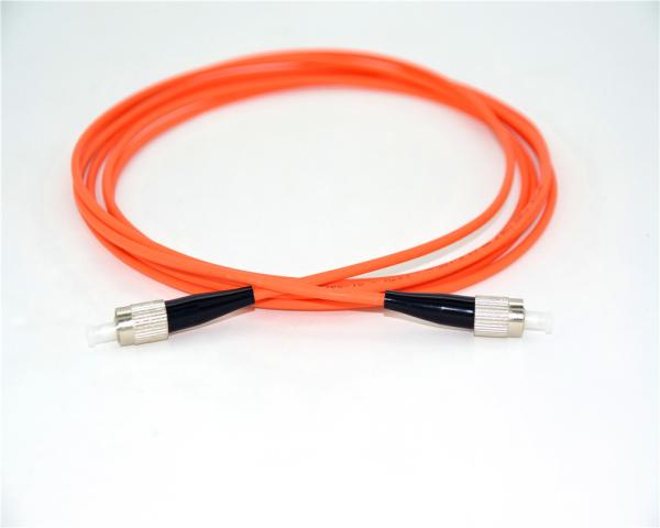 OS2 LSZH Fiber Optic Patch Cable Single Mode FC UPC to FC UPC 1310nm / 1550nm