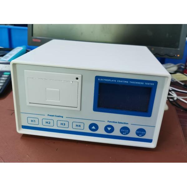 TG-100E Coulometric Electrolytic Coating Thickness Tester Built-in Printer Multi-Layer Gold Nickel Chrome Zinc Plating Thickness Measuring Instrument