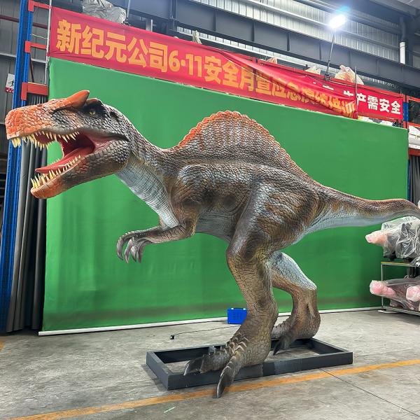 Spinosaurus Modelo de dinosaurio animatrónico para parques temáticos