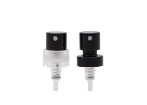 Durable Black Spray Dispenser Pumps Aluminum Crimpless Pump Sprayer 15mm