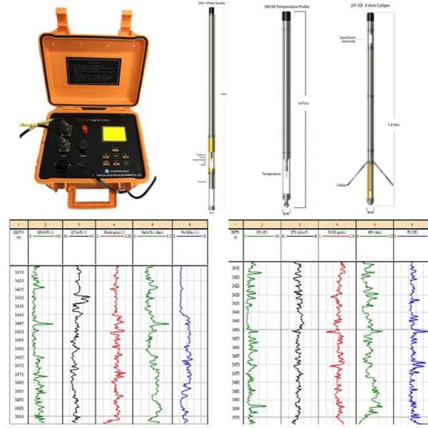 Оборудование скважины оборудования 50HZ водяной скважины внося в журнал геофизическое внося в журнал